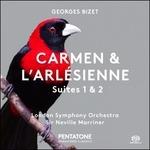 Suite Carmen - Suite l'Arlesiana - SuperAudio CD ibrido di Georges Bizet,Neville Marriner,London Symphony Orchestra