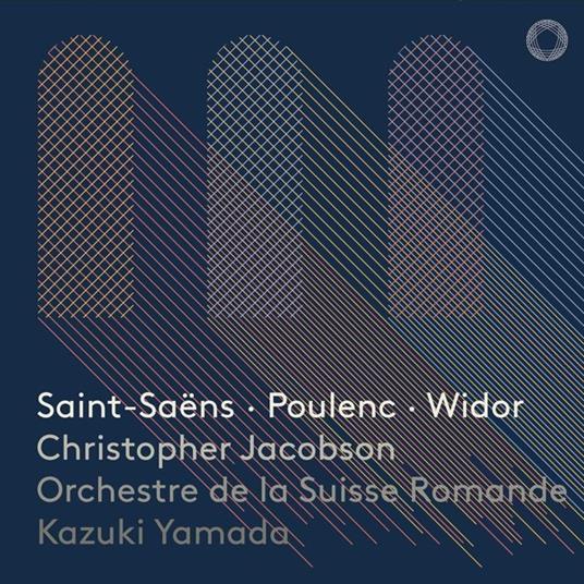 Sinfonia n.3 / Concerto per organo / Sinfonia per organo - SuperAudio CD di Francis Poulenc,Camille Saint-Saëns,Charles-Marie Widor,Orchestre de la Suisse Romande,Kazuki Yamada,Christopher Jacobson