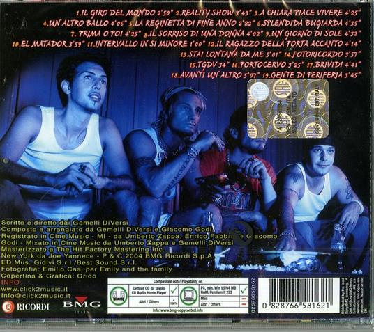 Reality Show - CD Audio di Gemelli Diversi - 2