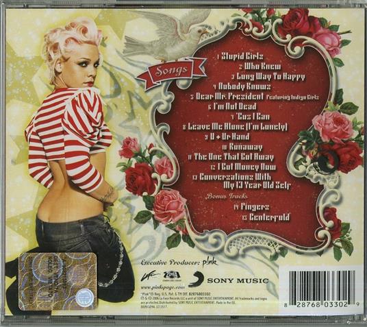 I'm Not Dead - CD Audio di Pink - 2