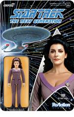 Star Trek: The Next Generation Reaction Action Figura Wave 2 Counselor Troi 10 Cm Super7