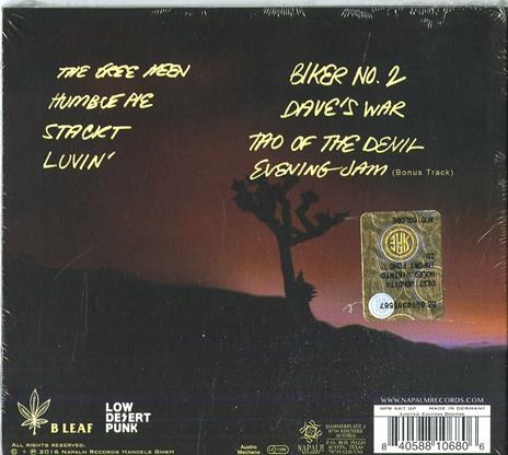 Tao of the Devil (Limited Edition + Digipack) - CD Audio di Brant Bjork - 2