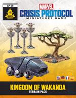 MCP - Kingdom of Wakanda Terrain Pack. Esp. Gioco da tavolo - ML