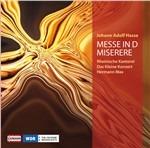 Messa in Re, Messa in Re Minore, Miserere, Miserere in Do Minore - CD Audio di Johann Adolph Hasse,Hermann Max