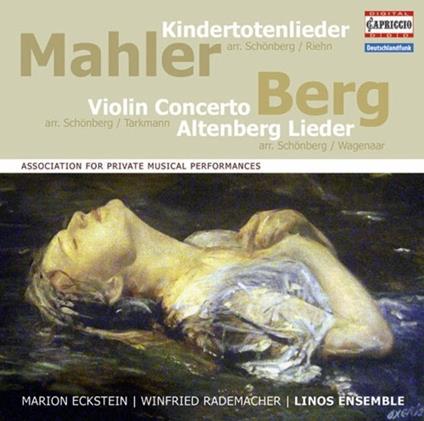 Kindertotenlieder (Arr. per Ensemble da Camera di a. Schoenberg e R. Riehn) - CD Audio di Gustav Mahler