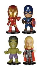 Bobble Head Marvel Avengers Set 4pz