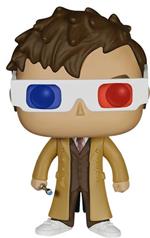 Funko POP! Doctor Who. 10th Doctor 3-D specs Version Vinyl Figure 10cm limited