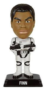 Funko Wacky Wobblers. Star Wars Episode VII The Force Awakens. Finn Stormtrooper Bobble Head