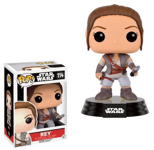 Funko POP! Star Wars Episode VII The Force Awakens. Rey Final Scene Bobble Head