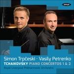 Concerti per Pianoforte N.1, N.2 - CD Audio di Pyotr Ilyich Tchaikovsky