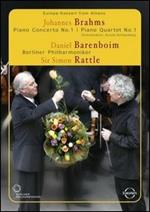 Johannes Brahms. Concerto per pianoforte n.1. Quartetto con pianoforte n.1 (DVD)