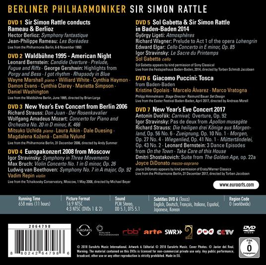 Essence of an Era (7 DVD) - DVD di Berliner Philharmoniker,Simon Rattle - 2