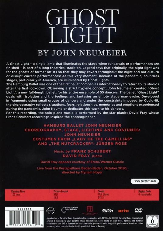 Ghost Light (DVD) - DVD di David Fray - 2