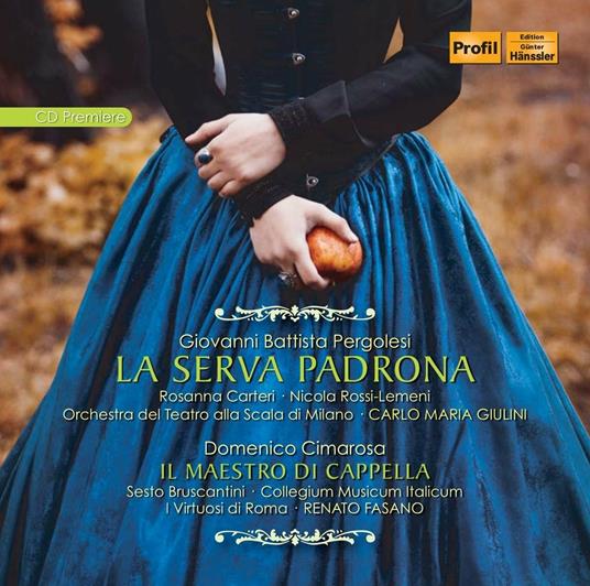 La Serva Pardona - CD Audio di Giovanni Battista Pergolesi