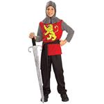 Costume Da Medieval Lord Con Cappuccio Taglia L 8-10  881096