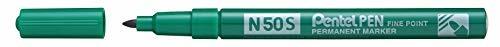 Pentel n50s D alluminio alloggiamento, 12 pezzi verde