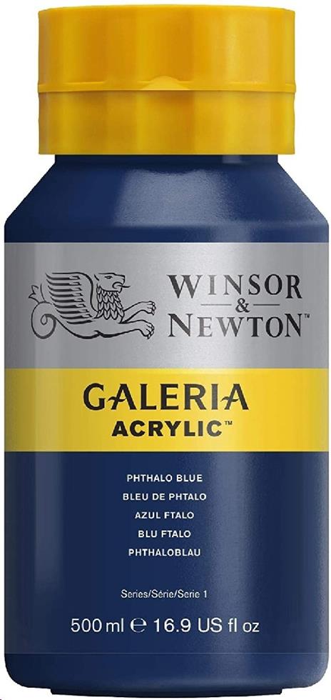 Acrilico Winsor & Newton Galeria 500ml -blu Ftalo - 2