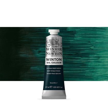 Colore A Olio Winton Winsor & Newton 37ml – Verde Pftalo Scuro