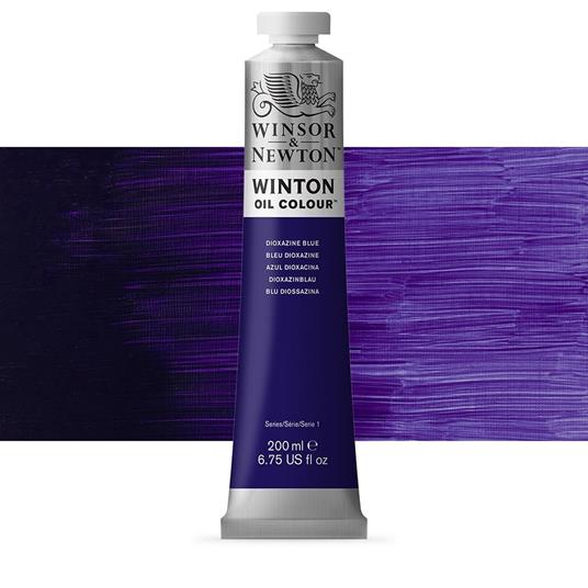 Colore A Olio Winton Winsor & Newton 200ml -diossazina Blu