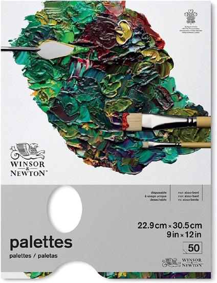 Tavolozza In Carta Winsor & Newton 30X23Cm 50 Fogli