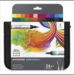 Winsor & Newton Astuccio Promarker Watercolour Pezzi 24 In Tessuto