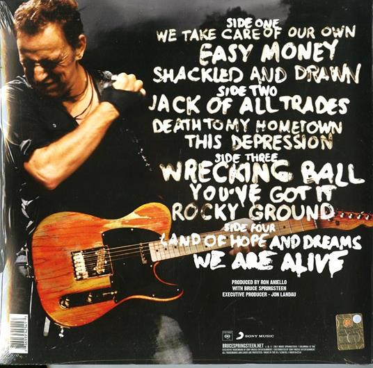 Wrecking Ball - Vinile LP + CD Audio di Bruce Springsteen - 2