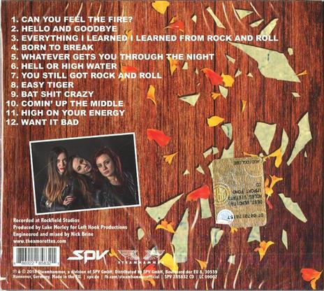 Born to Break (Digipack) - CD Audio di Amorettes - 2