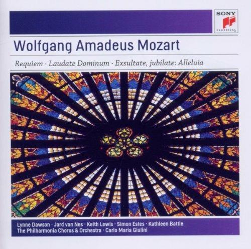 Requiem - Laudate Dominum - Exsultate Jubilate - CD Audio di Wolfgang Amadeus Mozart,Carlo Maria Giulini,Philharmonia Orchestra