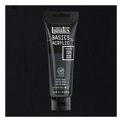 Acrilico Liquitex Basics 118ml Grigio Di Payne