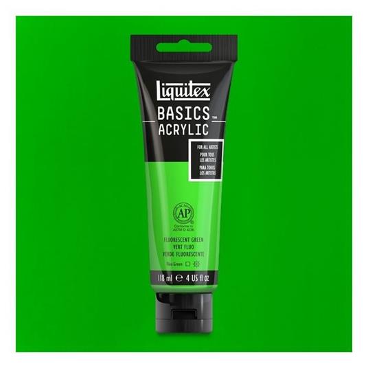 Acrilico Liquitex Basics 118ml Verde Fluorescente