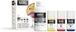 Medium Liquitex Kit Levigante Iridescente 237 Ml + 3 Acrlici Soft Body 59 Ml