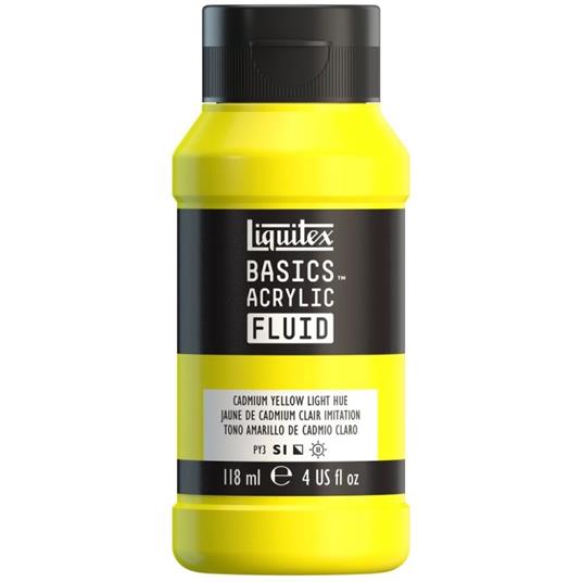 Acrilico Liquitex Basics Fluid 118Ml Cadmium Yellow Light Hue Row