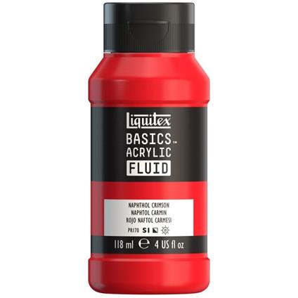 Acrilico Liquitex Basics Fluid 118Ml Naphtol Crimson Row