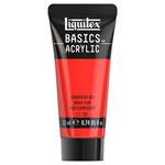 Acrilico Liquitex Basics 22 Ml Fluorescent Red Row