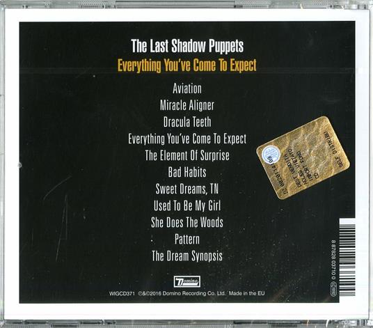 Everything You’ve Come to Expect - CD Audio di Last Shadow Puppets - 2