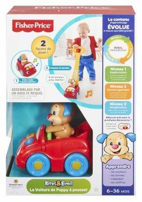 Fisher Price Macchinina Spingi Vai Luci Suoni Giocattolo Bambini Prima Infanzia - 4