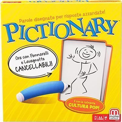 Pictionary - Gioco in Scatola per tutta la Famiglia, disegna e indovina le parole, Lingua Italiana, 8+anni - 7