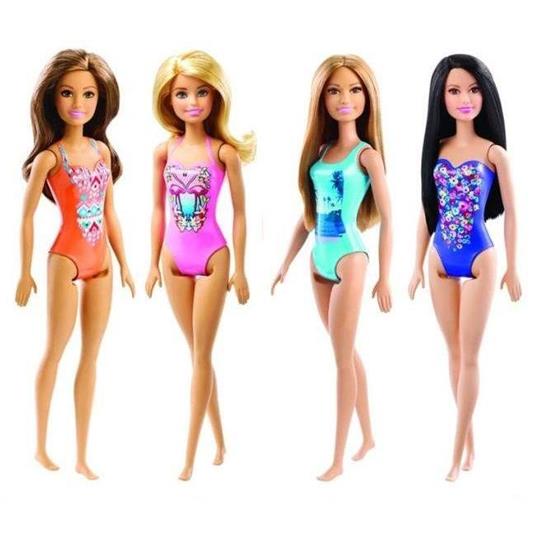 Dwj99 Barbie Beach - Barbie - Bambole Fashion - Giocattoli