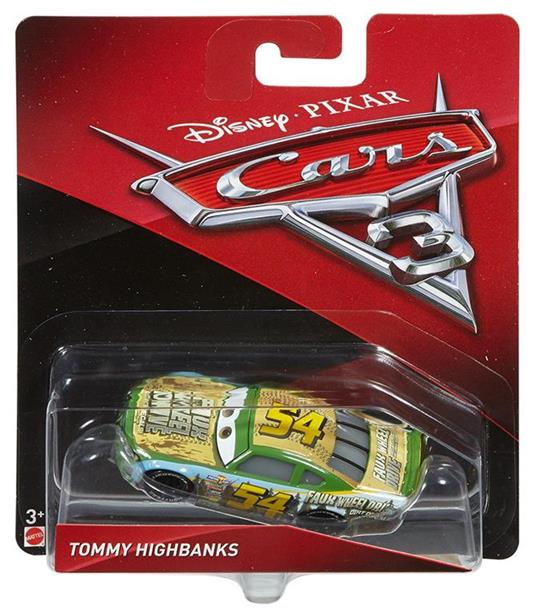 Disney Cars 3 Cast 1:55 - Selezione Veicoli Modelli, Cars 2017:Tommy  Highbanks - ND - Elettronici - Giocattoli