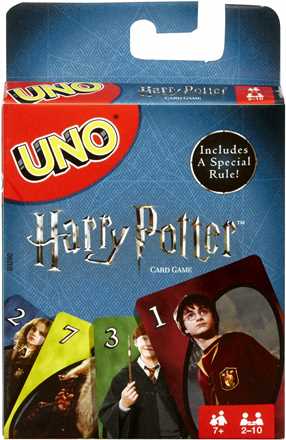 Giocattolo UNO HARRY POTTER. Gioco da tavolo Mattel