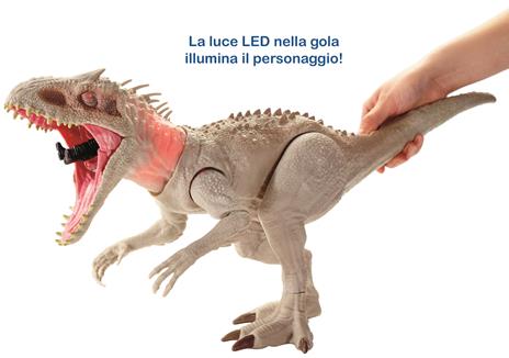 Jurassic World- Indominus Rex Dinosauro con Luci e Suoni, Giocattolo per  Bambini 4 + Anni - Mattel - Dinosauri - Giocattoli | Feltrinelli