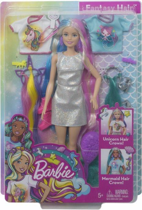 Barbie Bambola Capelli Fantasia A Tema Unicorni E Sirene con Accessori,  Giocattolo Per Bambini 3+ Anni - Barbie - Barbie Play with Color - Bambole  Fashion - Giocattoli | Feltrinelli