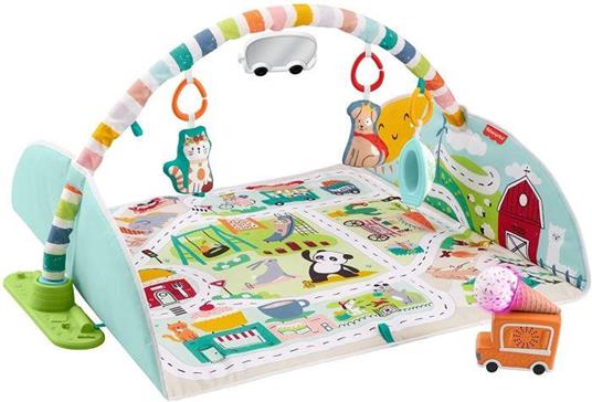 Fisher Price Palestrina Gigante della Città 2 in 1, Giocattolo per Neonati 0+ Mesi, GJD41 - 2