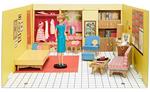 Barbie Casa dei Sogni Vintage  Riproduzione del 1962 con Bambola 3 Abiti e Accessori da Collezione GNC38