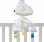 Fisher-Price Giostrina Soffici Nuvolette Con Unità Relax, Giocattolo Per Neonati, Multicolore, GRP99