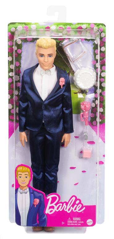 Barbie- Bambola Ken Sposo con smoking e scarpe, con 5 accessori, giocattolo  per bamini 3+anni - Barbie - Barbie Modern Fairytale - Bambole Fashion -  Giocattoli | laFeltrinelli