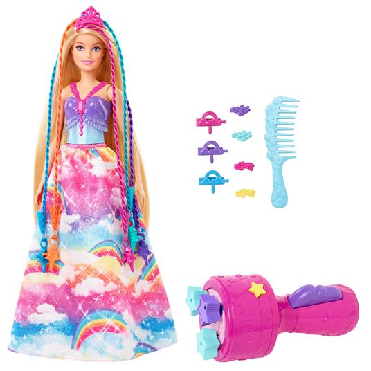 Barbie Dreamtopia Principessa Chioma da Favola, bambola con extension  arcobaleno e accessori. Mattel (GTG00) - Barbie - Barbie Modern Fairytale -  Bambole Fashion - Giocattoli | laFeltrinelli