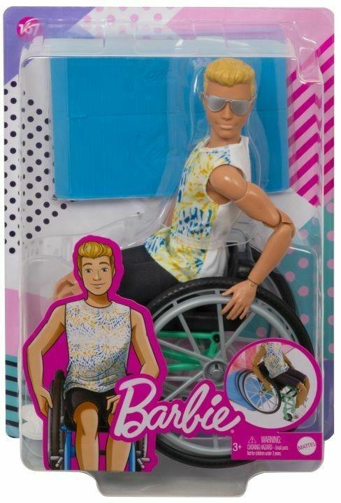 Barbie- Ken Fashionista con Sedia a Rotelle e Rampa, vestiti alla moda e  accessori, giocattolo per bambini 3+anni - Barbie - Barbie Fab - Bambole  Fashion - Giocattoli | Feltrinelli