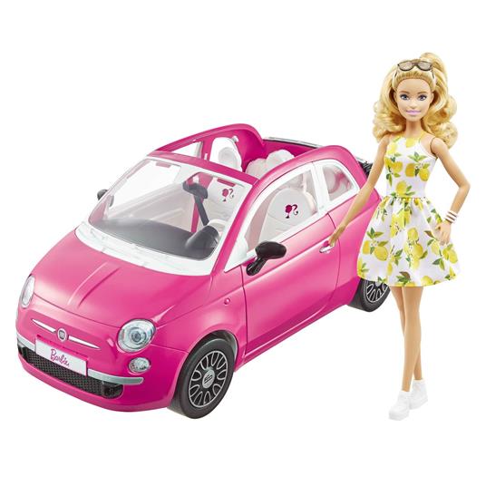 Barbie Fiat 500 Rosa, Veicolo con bambola inclusa, Giocattolo per Bambini  3+ Anni. Mattel (GXR57) - Barbie - Barbie casa e accessori - Bambole  Fashion - Giocattoli | laFeltrinelli