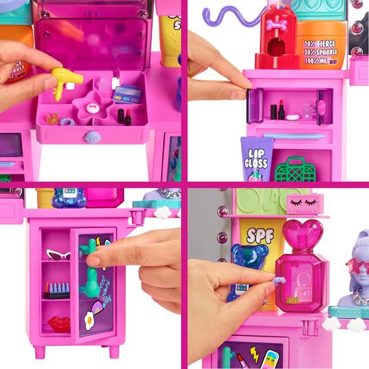 Barbie bambola cuccioli e accessori